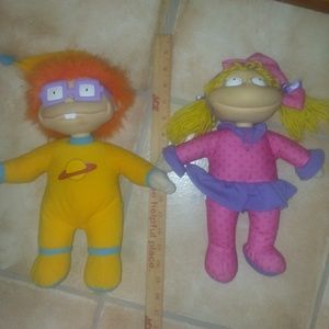 Vintage Rugrats Chuckie and Anjelica